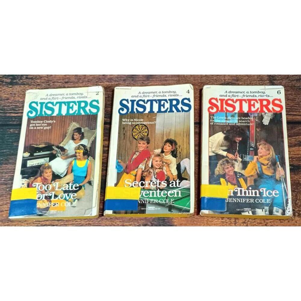 Sisters Series by Jennifer Cole - Set of 3 Young Adult Fiction Books